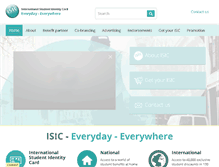 Tablet Screenshot of isicnordic.org